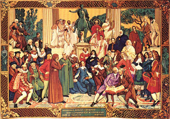 Masters of the Spirit Tapestry - click for larger view