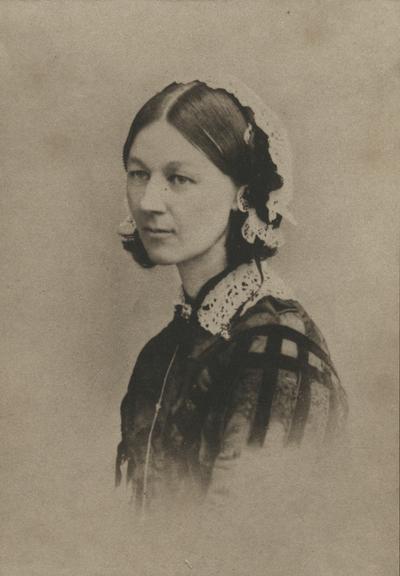 Florence Nightingale 
Created between 1850-1859